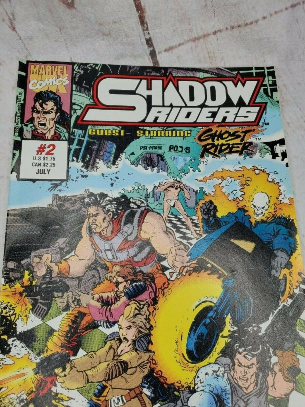 Marvel Comics Shadow Riders #2 Guest Starring Ghost Rider Back Issue - Picture 2 of 6